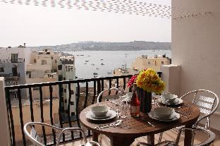 Bild från GetawaysMalta - SeaShells Apartment 11 with Terrace and Sea Views in Bugibba, Hotell på Malta